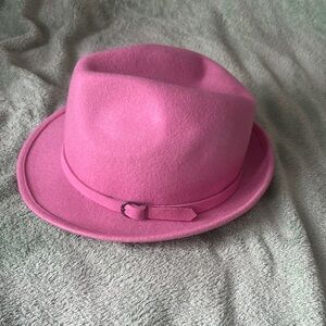 Forever 21 Pink Fedora Hat